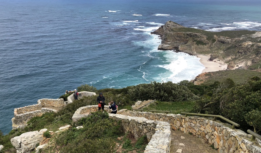 Cape Good Hope South Africa national park stone travel